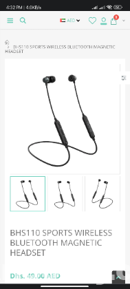 Sports headphone